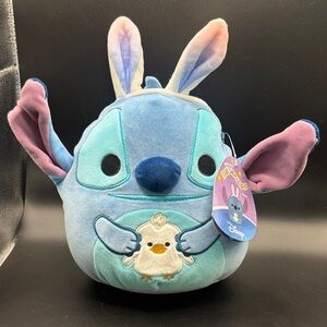 Disney Blue & Mint Stitch Plush with Bunny Ears squishmellow